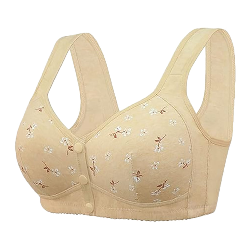 Everyday Cotton Full Coverage Front Button Bra