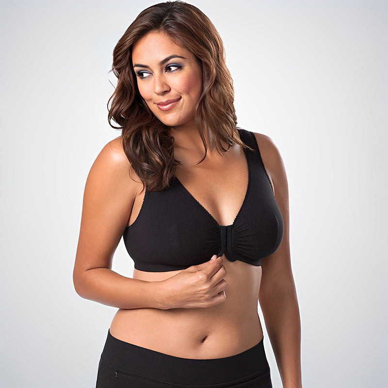 Front Closure Cotton Bra-Perfect Post Surgery Bra