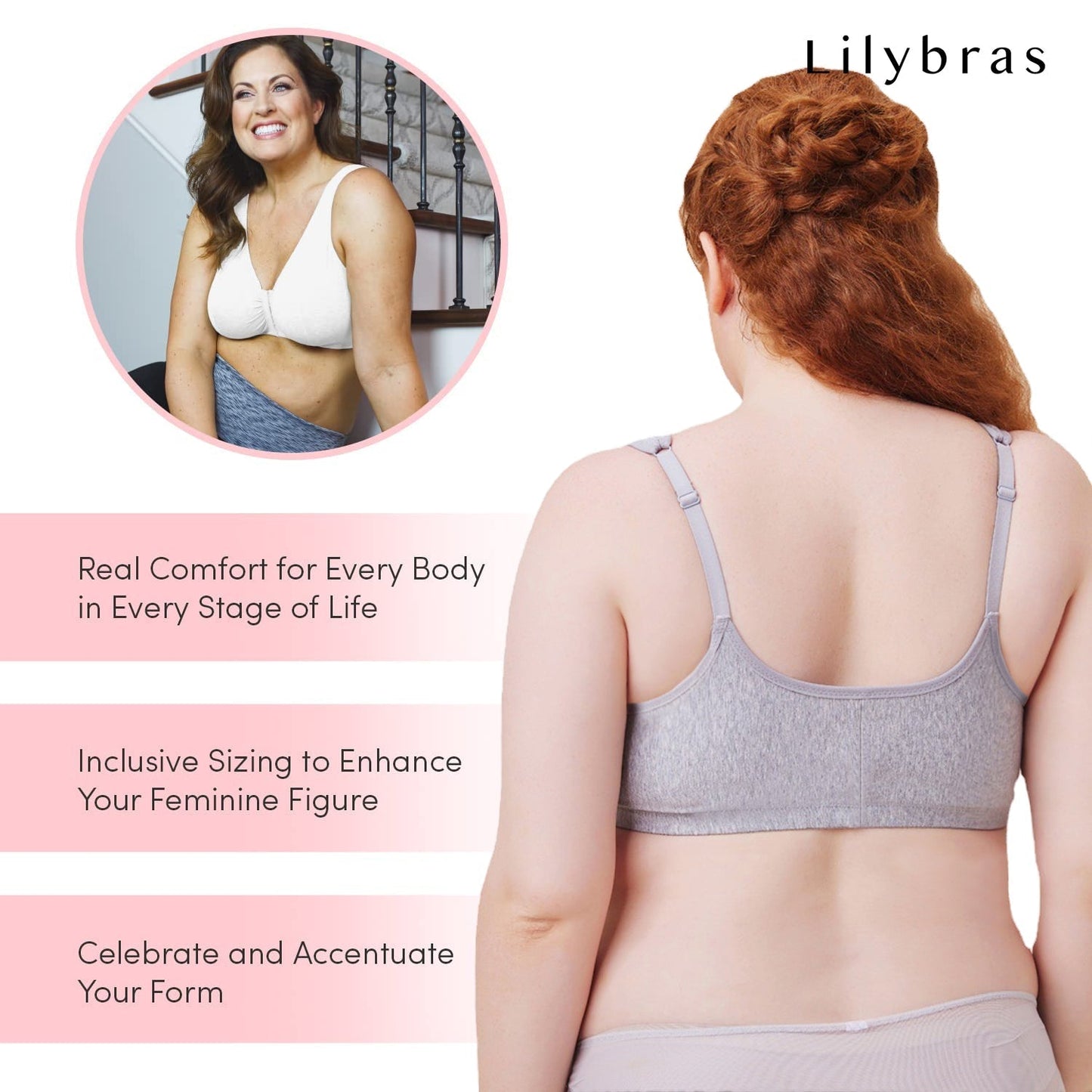 Front Closure Cotton Bra-Perfect Post Surgery Bra