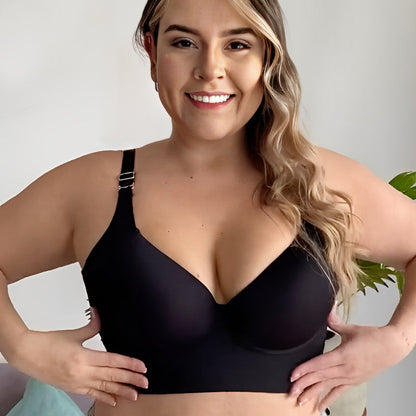 Fashion Deep Cup Bra-Bra with shapewear incorporated