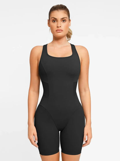 Shapewear Slimming Racerback Romper