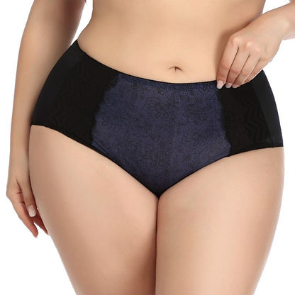 (3-Pack) Women's High-Waisted Lace Moisture-Wicking Panties