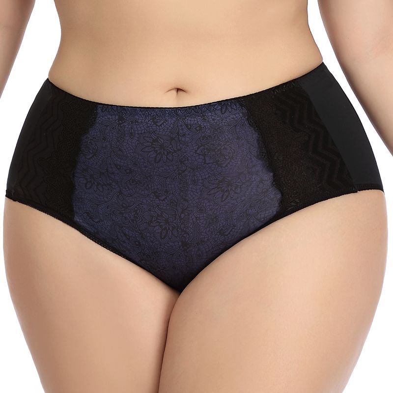 (3-Pack) Women's High-Waisted Lace Moisture-Wicking Panties