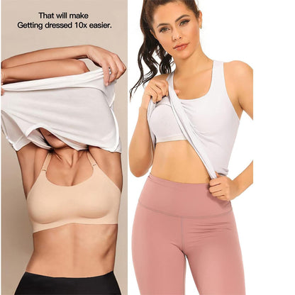 Perfect Cotton Tank Tops with Shelf Bra