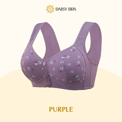 Daisy Bra-Women's Everyday Full Coverage Comfort Front Button Bra(BUY 1 GET 1 FREE)-pink