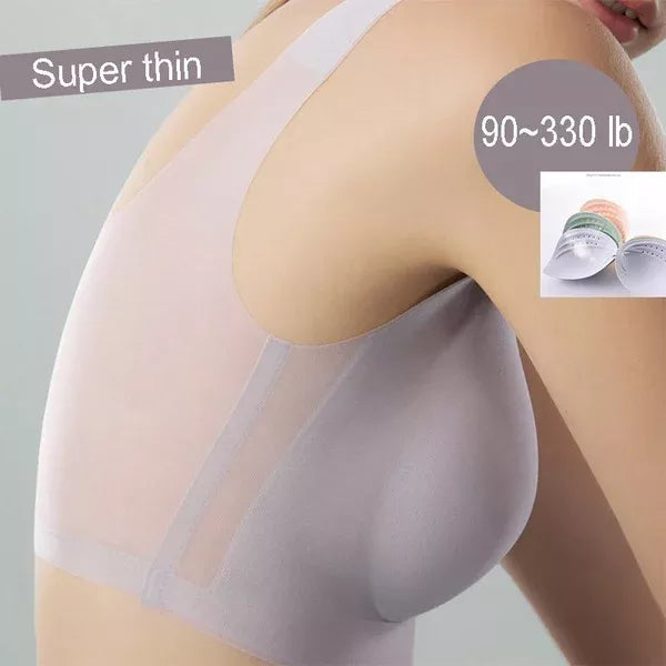 Ultra-thin Ice Silk Bra