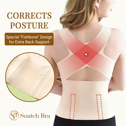 Women 3-in-1 Reducing Girdle Posture Corrector Bra