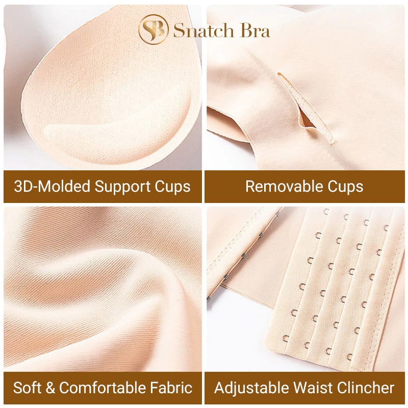 Women 3-in-1 Reducing Girdle Posture Corrector Bra