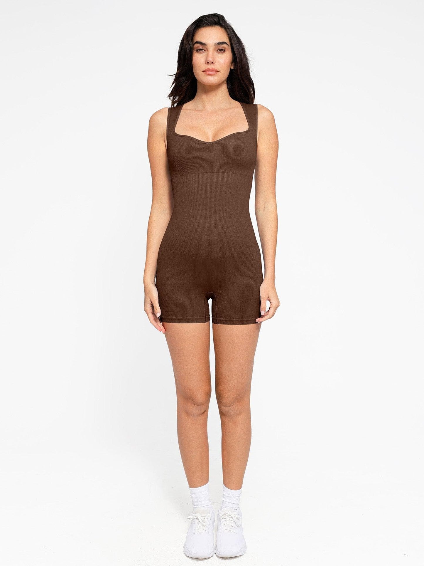 Shapewear Seamless Sweetheart Neckline Romper