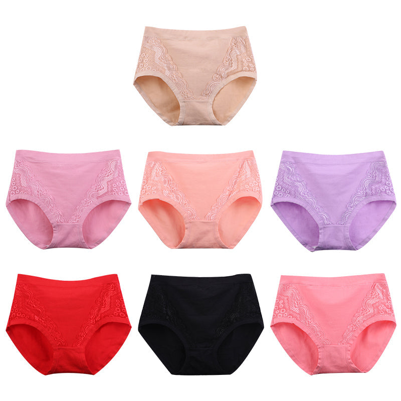 2023 Plus Size High Waist Leak Proof Cotton Panties