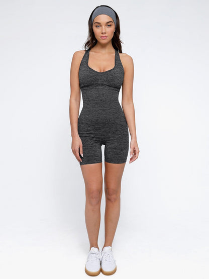 Shapewear Seamless Sport Crossback Romper