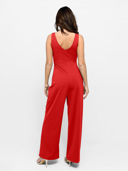 Shapewear Slimming Wide-Leg Jumpsuit