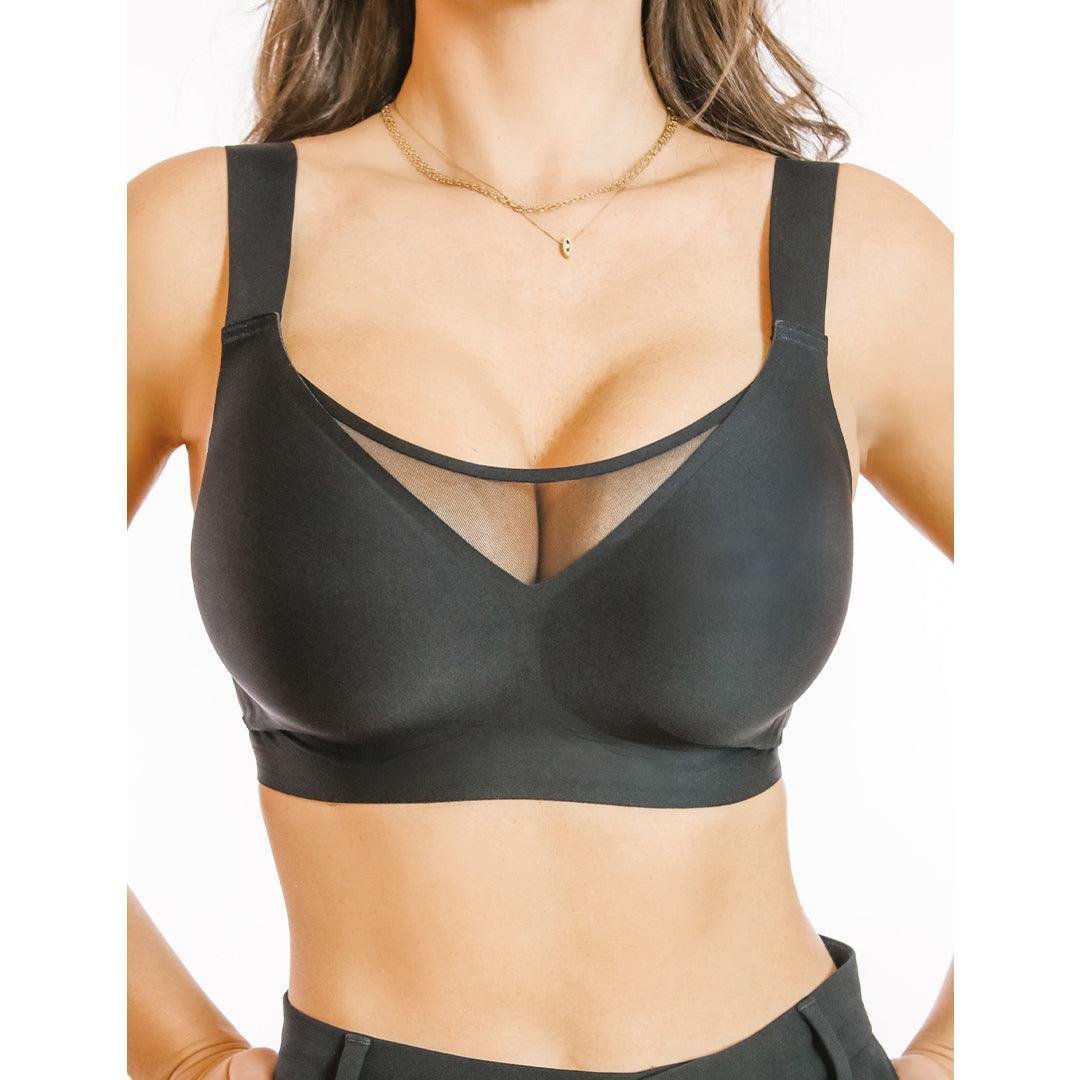 Super Comfortable Large Size Bra-Achieves a natural gathering effect